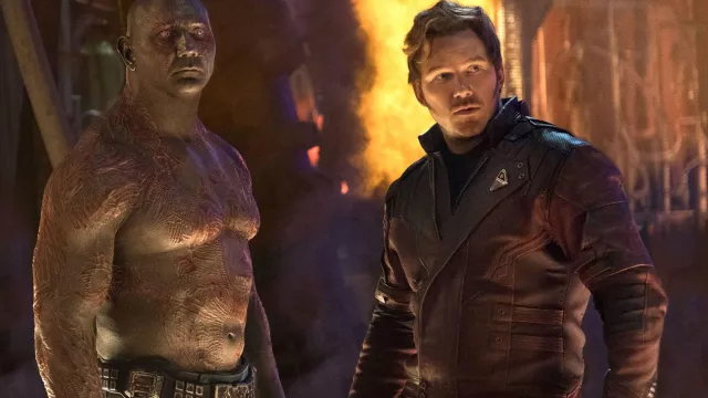 Burgundy Leather Jacket worn by Peter Quill / Star-Lord (Chris Pratt) in Avengers: Infinity War movie wardrobe