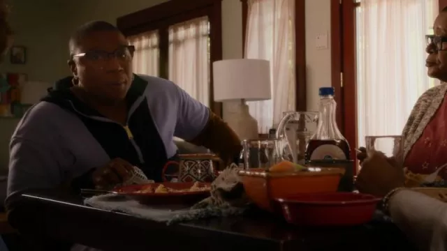 Scotch & Soda Colorblock Half Zip Hoodie worn by Henrietta 'Hen' Wilson (Aisha Hinds) as seen in 9-1-1 (S04E14)