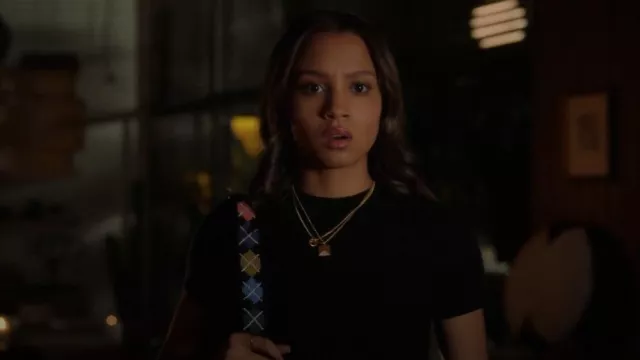 Madewell Palisade Necklace worn by May Grant (Corinne Massiah) as seen in 9-1-1 (S05E09)