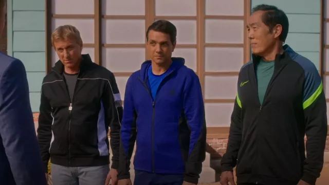 Nike Football Academy Track Jacket worn by Chozen (Yuji Okumoto) as seen in Cobra Kai (S05E08)
