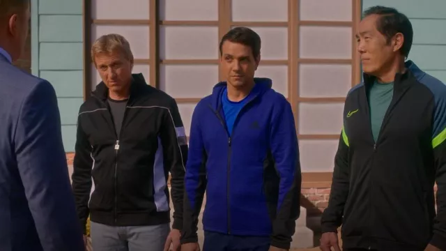 Adidas C.RDY Training Tracksuit Jacket worn by Daniel LaRusso (Ralph Macchio) as seen in Cobra Kai (S05E08)
