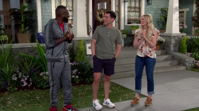 New Balance 237V1 Sneakers worn by Dave (Max Greenfield) as seen in The Neighborhood (S05E03)