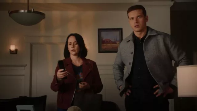 John Elliott Hemi Short Coat worn by Evan 'Buck' Buckley (Oliver Stark) as seen in 9-1-1 (S05E17)