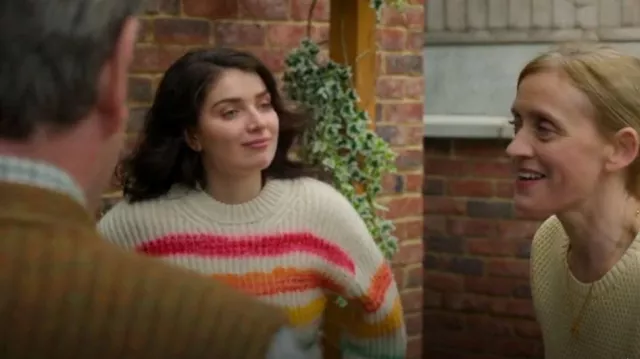 Acne Studios Striped Wool-Blend Sweater porté par Becka Garvey (Eve Hewson) vu dans Bad Sisters (S01E04)