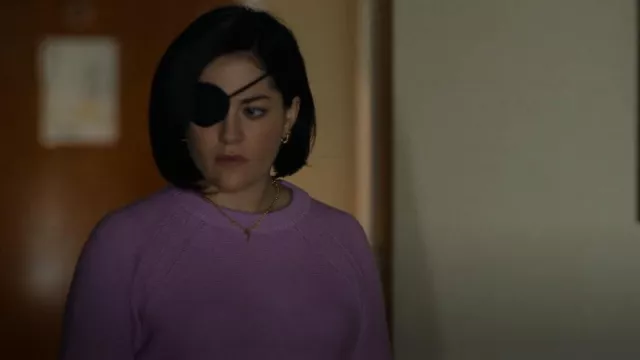 French Connection Lilly Mozart Jumper worn by Bibi Garvey (Sarah Greene) as seen in Bad Sisters (S01E09)