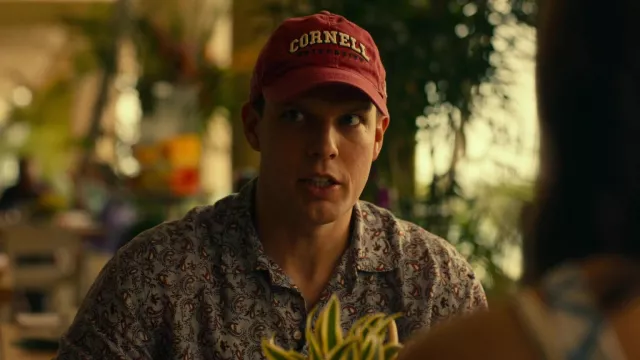 Cornell University Cap Hat worn by Shane Patton (Jake Lacy) as seen in The White Lotus TV series outfits (S01E04)