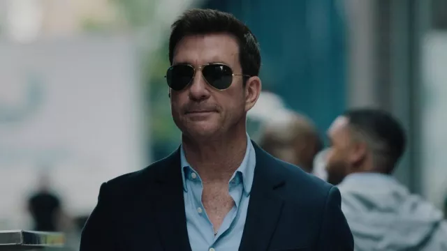Ray-Ban aviator sunglasses worn by Supervisory Special Agent Remy Scott (Dylan McDermott) as seen in FBI: Most Wanted TV show outfits (S04E03)