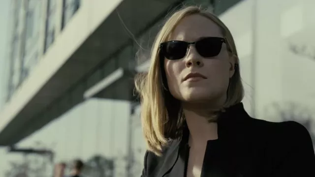 Sunglasses worn by Dolores Abernathy (Evan Rachel Wood) in Westworld TV show outfits (Season 3 Episode 1)