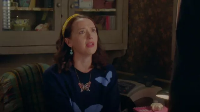 Asos Design Cropped Jumper worn by Pauline Lamb (Katherine Parkinson) as seen in Doc Martin (S10E05)