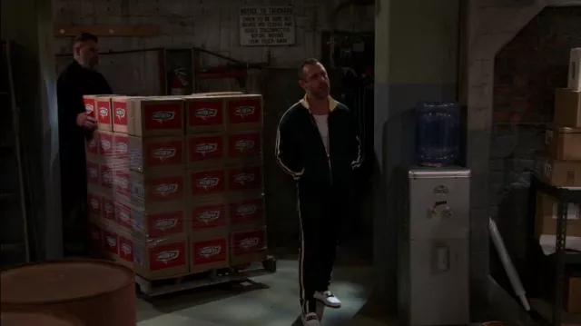 G Style USA Hip Hop Slim Fit Track Pants worn by Percy (Vadum Brunell) as seen in The Neighborhood (S05E04)