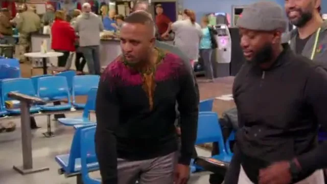 Country Of Milan Beizer Wings Crewneck Sweater worn by Scott Metcalfe as seen in Married to Medicine (S09E14)