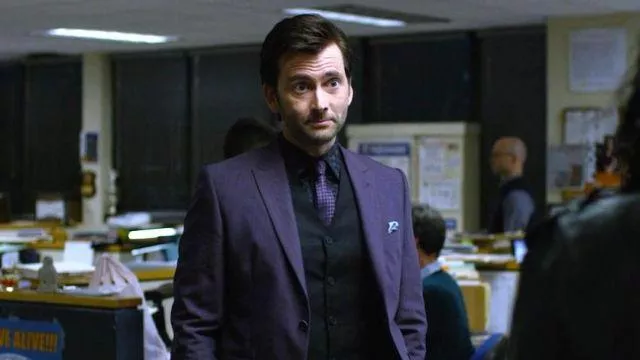 Purple Suit worn by Kilgrave (David Tennant) in Marvel's Jessica Jones (Season 1 Episode 7)