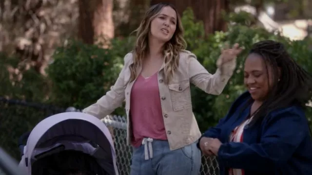 Paige Pacey Jacket worn by Dr. Jo Wilson (Camilla Luddington) as seen in Grey's Anatomy (S19E02)