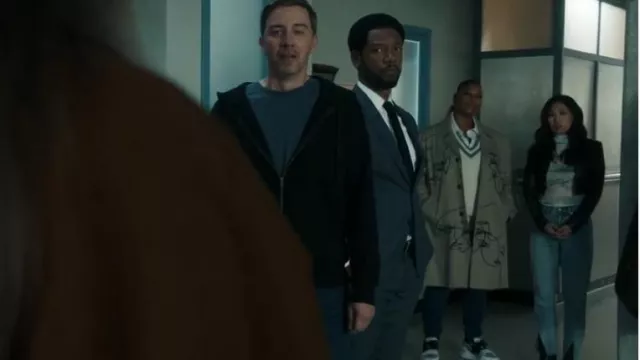 Jonathan Simkhai Charli Watercolor Print Turtleneck Top worn by Melody 'Mel' Bayani (Liza Lapira) as seen in The Equalizer (S03E03)