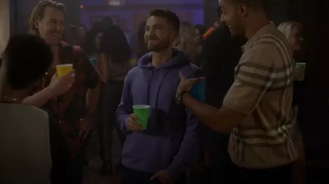 1017 ALYX 9SM Draw­string Pullover Hood­ie worn by Asher Adams (Cody Christian) as seen in All American (S05E02)