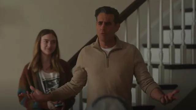 Suéter Reiss Blackhall usado por Dean Brannock (Bobby Cannavale) como se ve en The Watcher (S01E02)