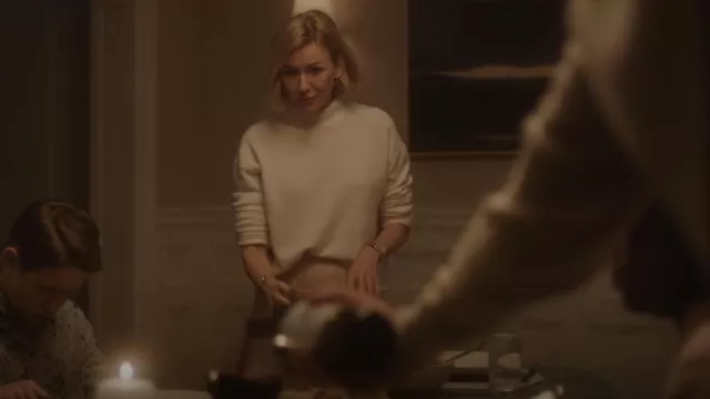 H&M Mohair Blend Sweater worn by Nora Brannock (Naomi Watts) as seen in The Watcher (S01E06)