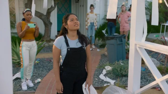 Kappa Track Pants With Logo Taping Co-Ord worn by Olive Cooper (Monique Green) as seen in Big Shot (S01E07)