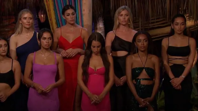 Llevamos lo que Ruched Bandeau Top usado por Victoria Fuller como se ve en Bachelor in Paradise (S08E06)