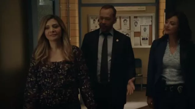 Paige Odalynn Top Worn By Racine Russell As Seen In Blue Bloods S13e03