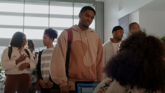 ERL Wave Hoodie worn by Jessie 'JR' Raymond (Sylvester Powell) as seen in All American: Homecoming (S02E03)