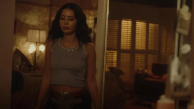 Odds Ends And Good Stuff Three Heart Belt Buckle Old Silver Belt worn by  Maddy Perez (Alexa Demie) as seen in Euphoria (S02E02)