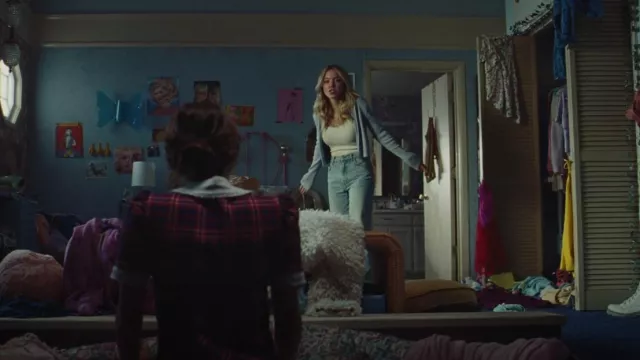 Levis Wedgie Icon Jeans worn by Rue Bennett (Zendaya) as seen in Euphoria (S02E02)