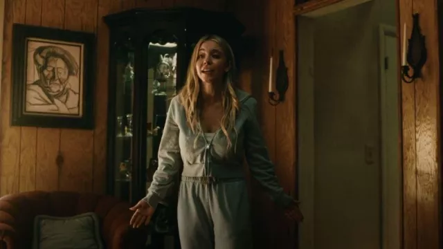 Brandy Melville Ronnie Lace Tank Top worn by Cassie Howard (Sydney Sweeney)  as seen in Euphoria (S02E06)