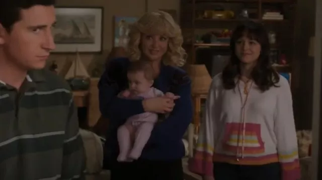 LoveShackFancy Fenmore Hoodie worn by Erica Goldberg (Hayley Orrantia) as seen in The Goldbergs (S10E06)