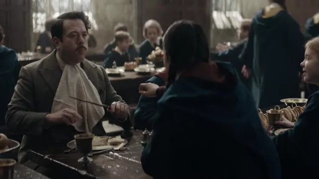 Baguette en bois de serpent utilisée par Jacob Kowalski (Dan Fogler) comme on le voit dans le film Les Animaux fantastiques: Les Secrets de Dumbledore 