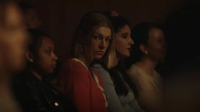 Gogo Graham Ribbed Tank Dress worn by Jules Vaughn (Hunter Schafer) as seen in Euphoria (S02E07)