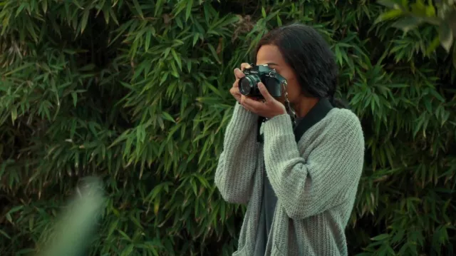 Yashica Camera used by Amy Wheeler (Zoe Saldana) as seen in From Scratch (S01E07)