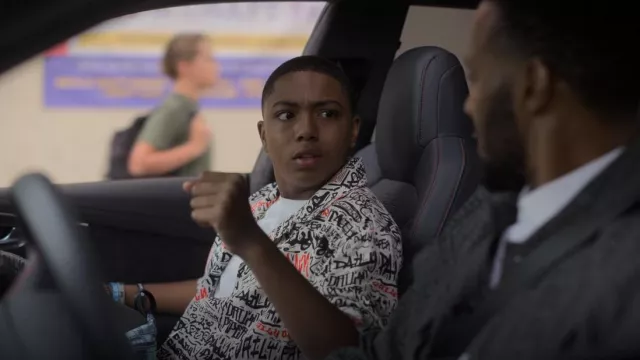 Camisa Movan de Daily Paper usada por Thaddeus J Mixson como se ve en Duda razonable (S01E07)
