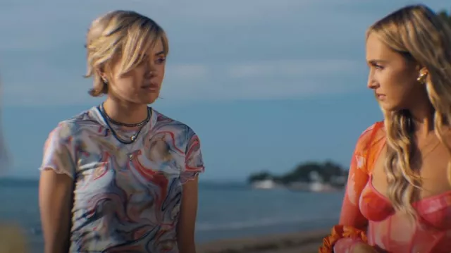 Première robe en maille Mse Azalea portée par Addy Prentiss (Annalisa Cochrane) vue dans One of Us Is Lying (S02E03)