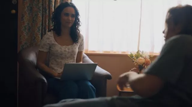 H&M Rib Knit Cardigan worn by Bronwyn Rojas (Marianly Tejada) as seen in One of Us Is Lying (S02E04)
