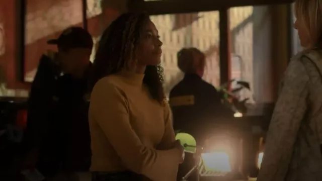 Maeve Bell Sleeve Sweater worn by Cassie Dewell (Kylie Bunbury) as seen in Big Sky (S03E06)