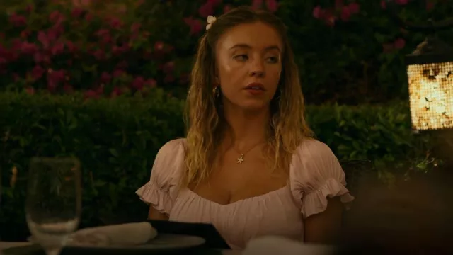 Petal + Pup Oralie Dress worn by Olivia Mossbacher (Sydney Sweeney) as seen in The White Lotus (S01E04)
