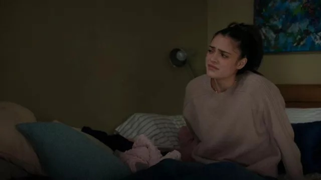 Allsaints Cashmere-Wool Kiera Pull porté par Olive Stone (Luna Blaise) comme vu dans Manifest (S04E06)