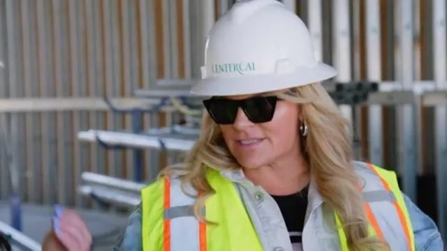 Aire Perseus 51mm Cat Eye Sunglasses worn by Heather Gay as seen in The Real Housewives of Salt Lake City (S03E07)