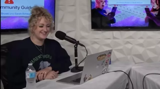 Sticker Mania Duct Tape Pickle Rick Sticker used by Brittany Broski as seen in Violating Community Guidelines Season 1 Episode 1