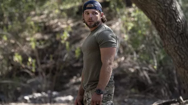 Suunto Digital watch worn by Clay Spenser (Max Thieriot) as seen in SEAL Team TV series outfits (Season 6 Episode 4)