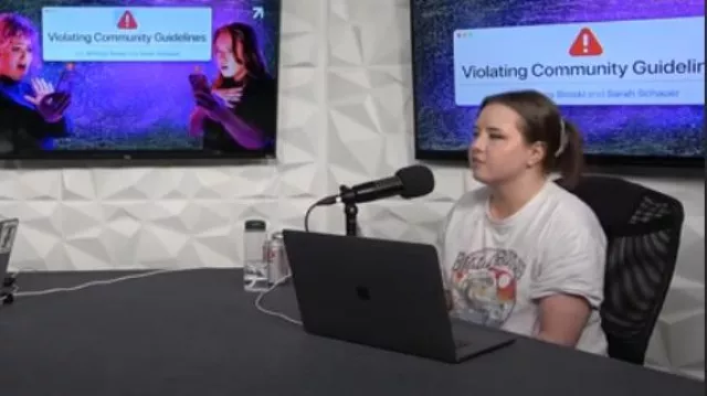 Billabong Rock The Wave T-Shirt worn by Sarah Schauer as seen in Violating Community Guidelines Season 1 Episode 17