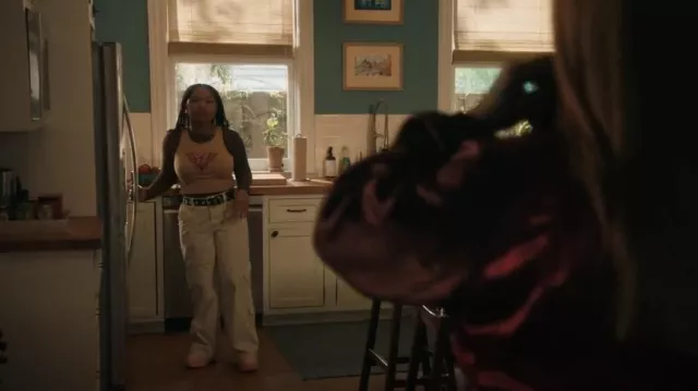 DELiA*s by Dolls Kill Nothing To Lose Layered Crop Top worn by Delilah (Laya DeLeon Hayes) as seen in The Equalizer (S03E05)
