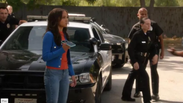 Levi's® Orig­i­nal Fit Jeans worn by May Grant (Corinne Massiah) as seen in 9-1-1 (S06E08)