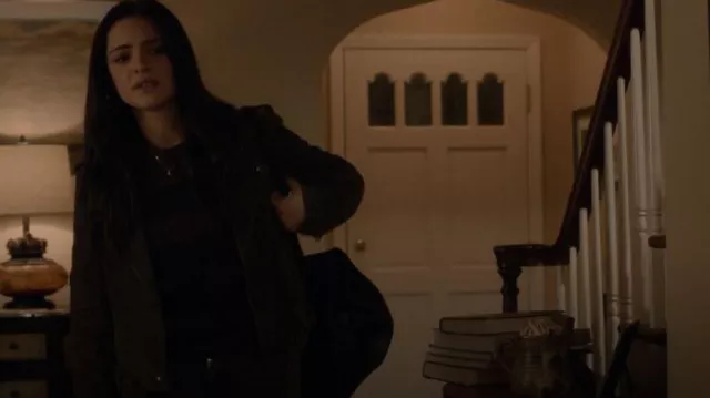 Blank NYC Morning Suede Moto Jacket worn by Olive Stone (Luna Blaise) as seen in Manifest (S03E09)
