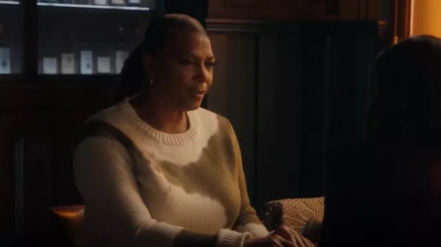 Massimo Alba Tie-Dyed Wool Sweater worn by Robyn McCall (Queen Latifah) as seen in The Equalizer (S03E06)