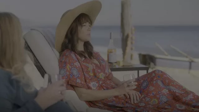 Spell Half Moon Gown worn by Judy Hale (Linda Cardellini) as seen in Dead to Me (S03E10)