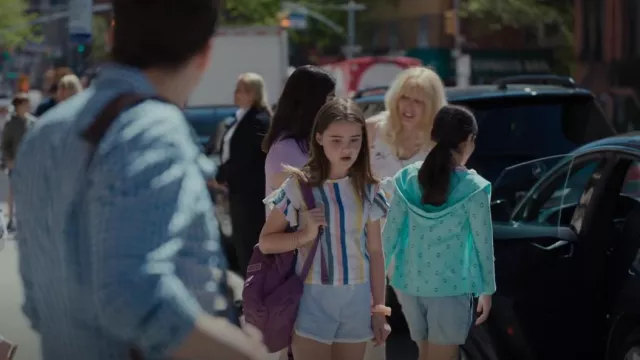 Tea Collection Stripe Shirt worn by Hannah Fleishman (Meara Mahoney-Gross) as seen in Fleishman Is in Trouble (S01E01)