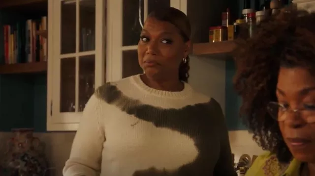 Massimo Alba Tie Dyed Wool Sweater worn by Robyn McCall (Queen Latifah) as seen in The Equalizer (S03E06)