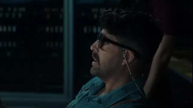 Good Art Hlywd The Librarian Eye Glasses Chain usado por Harry Keshegian (Adam Goldberg) como se ve en The Equalizer (S03E06)